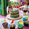 Cake Tools Cheereveal 25 PCS Fiesta Birthday Cake Toppers Mexikanska cupcakedekorationer för mexikanska Fiesta Taco Birthday Party Decor Supplies 231130