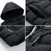 Men's Vests Hooded Spring Autumn Sleeveless Jacket for Men Fashion Warm Male Winter Vest Light Plus Size Mens Work Waistcoat 231130