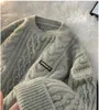 Men's Sweaters Korean style sweaters for men lazy retro and warm boys' loose casual twist jackets y2k top 231201