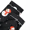 Trajes a juego para la familia Pijamas de Navidad Familia Niños Adultos Ropa de dormir Muñeco de nieve Mangas largas Ropa de noche Traje a juego para la familia Conjunto de pijamas de Navidad 231130