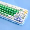 Claviers Dairy Pâturage Key Cap PBT MOA Profile 129 Keys set Double S Keycap Thermal Sublimation Clavier mécanique pour la personnalisation 231130