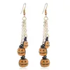 Brincos de abóbora girafa de Halloween presente brinco de boca para mulheres festa jewlery327w