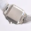Luksusowe zegarki 10A High-end Projektant Business Santos Watch for Men and Women W pełni automatyczny mechaniczny zegarek klasyczny zegarek Szybko usuwaj skórę skóry.