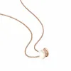 Collana a molla con perline a barilotto di tendenza, catena femminile con clavicola, catena in argento sterling 925 con serbatoio sportivo per il tempo libero277n