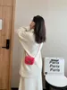 Lammwolle Taschen 2023 Pelzige Tasche Plüschtasche für Frauen Mini Schulter Umhängetasche