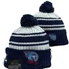 Tennessee''titans''beanies Bobble Hats Baseball Ball Caps 2023-24 Fashion Designer Bucket Hat Chunky Knit Faux Pom Beanie Christmas Hat A7