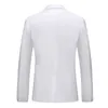 Men's Suits Blazers Men Set Wedding Jacket and Pant Candy Colors Slim Fit Formal Business Work Stage Tuxedo Groomsman White Suit for 231201