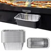 Tools Grill Drip Pans For Outdoor Rectangular Tinfoil Tray BBQ Special Thickened Bowl Aluminum Foil Grease Cup Kitchen Tool