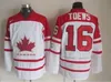 Team Canada Versione vintage Maglie retrò di ritorno al passato 31 PREZZO 87 CROSBY 16 TOEWS 61 NASH 1 LUONGO 12 IGINLA Maglia da hockey