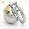 New CHASTE BIRD Stainless Steel Male Chastity Device with Urethra Catheter Plug Cock Cage Belt Penis Ring Sexy Toy BDSM A127