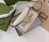 Designer Shoulder Bag Luxury Marmont Handväskor Kvinnor Telefonväskor Toppkvalitet Läder Mini Crossbody Purses Ladies Fashion Clutch med Box G296C