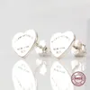 الأصلي 925 Sterling Silver Consring Allure Allure يرجى العودة إلى أقراط New York لـ Women Gift Fashion Jewelry 210323246V