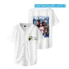 ペソプルマ野球Tシャツ女性/男性ハラジュクストリートウェアヒップホップ夏半袖Tシャツ野球シャツティーン服