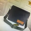 Mode herenaktentas DISTRICT klassieke luxe designer mannen outdoor reizen casual schoudertas medium messenger bags291F