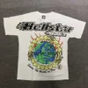 TシャツHellstar Studios Earth Trendy Hip-Hop Hellstar半袖Comme Man Women T Shirts Unisex CP Cotton Tops Men Vintage 773