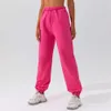 Lu align Lemon Yoga Suit Hot Pink Sets Women Gym Fitness Bras With Leggings and Pants Female Wear Running Clothing Tracksuit Sportswear Jogger BodySuit HS5F