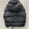 Jaqueta de inverno para baixo jaquetas de inverno das mulheres designer jaqueta alta qualidade com capuz para baixo grau pão casual homens e mulheres com mais grosso z6