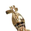 Sandaler märke Strange Heel Gold Tooth Wedge Leather Women's High Heels Summer Dress Bankett Show Designer Women Shoes