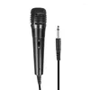 Microphones Wholesale Audio Professional Mini Wired Dynamic Karaoke Handheld Music Performance Microphone For Ktv Party Home System