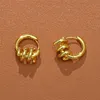 Francese Nicchia Design Stud Temperamento Primavera Spirale Nodo Orecchini Indifferenza Avanzata Ins Moda Tutto-Fiammifero Regalo Gioielli Accessor238c