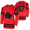 97 Connor McDavid 2022 Team Canada Hockey Jersey Sidney Crosby Alex Pietrangelo Nathan MacKinnon John Tavares Mitch Marner Patrice Bergeron