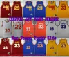 Custom S-6XL Classic Vintage 2013-2017 Basketball 23James Jersey Retro Red Blue Orange White Breathable Sports Shirts