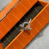 Klassieke OT Diamond Ring Women Designer verlovingsring Hoge kwaliteit 925 Sliver Jewelry Luxury Lady Christmas Valentine Cadeau met doos