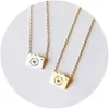 30pcs Gold Silver Love Camera Necklaces Cute Pographs Pictures Shooting Clavicle Jewelry Accessory Necklaces for Favors247K