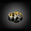 Anelli nuziali Set di anelli per coppia per uomo donna 18 carati colore oro GP Forever Lover Band fidanzamento Bague Femme gioielli di moda Gi2300