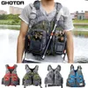 Life Vest Buoy GDA Life Jacket For Fishing Professional Sea Portable Flotation Summer Big Buoyancy Lure Pocket Vest 231201