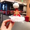 ヘアアクセサリーかわいいクリスマスハットクリップヘッドウェア大人の子供1ペアアンチラーヘアピンバレットフェスティバルギフト卸売