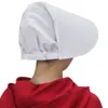 Party levererar Handmaid's Tale Cosplay Hat White Color Handmaid Offred Hats for Women Halloween Carnival Props