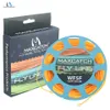 Linha de trança Maximumcatch 1-8wt Peso Flutuante Linha de pesca com mosca 100FT Multi Color Fly Line 231201