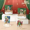 Christmas Toy Supplies Drawing Puzzle Building Blocks Christmas Tree Sleigh Car Model DIY Kids Assembling Toys Girls Boys Holiday Gifts Home Decoration 231130