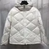 Herrkvinnor Down Jackets Light Puff Coat Winter Luxury Outdoor Parka Coats For Women Outerwear Plus Size