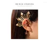 Dangle Earrings TONGKWOK Bohemia Exaggeration For Women Silk Thread Tassel Metal Long Chandelier #143722