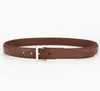 Ceinture de créateur Ceinture en cuir pour hommes largeur 2.0cmQuality Men Designer