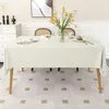 Table Cloth Ins Wind Cream Small Tablecloth Color Atmosphere Ironing Rectangular Leave-in