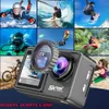 Caméras vidéo d'action sportive 2 "IPS Caméra double écran 5K 30FPS 4K 60FPS 48MP EIS avec objectif de filtre en option 1080P Webcam Vlog WiFi Cam 231130