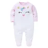 Rompers born Baby Girl Cartoon Infant Boy Jumpsuit De Cotton Body Suit Pajama Kids Jumpsuits 231130