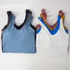 LuLU align Lemon Yoga Vest Женский спортивный жилет без рукавов для бега U-образный бюстгальтер для фитнеса для бега с подкладкой на груди Jogger