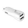 Dual USB Ports 2.1A Car Charger Chargers Power Adapter för iPhone X 11 12 13 14 15 Pro Max Samsung S20 S23 S24 S1 MP3 MP4 GPS -hörlurar