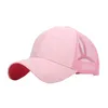 Cappellini da baseball da donna in cotone con retro mimetico Trucker per Snapback