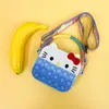 Niedliche Pop-Tasche für Mädchen, Fingerspielzeug, Kitty, Panda, Push-Blasen, Quetschspielzeug, Silikon-Schlüssel-Geldbörse, Stressabbau-Spiel, Umhängetasche für Mädchengeschenke