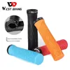 Bike Handlebars Components Soft Grips Anti-skid TPE Rubber Bicycle Handle Cycling Handlebar Grip Unilateral Lock Aluminum Alloy Cuffs Bike Accessories 231201