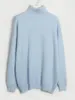Женские брюки из двух предметов, вязаный комплект, однотонный свитер с длинными рукавами и принтом с высокой талией, прямой три человека, 2 предмета 231201