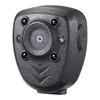Digitale camera's HD 1080P Body Revers Gedragen videocamera DVR IR Nachtzichtbaar LED-licht Cam 4 uur opnemen Mini DV-recorder Spraak 16G 231030