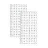 Kitchen Storage Pegboards Pegboard Wall Organizer Panels Peg Boards For Craft Room Garage Living Bathroom(4Pcs)