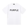 T-shirts Men's T Shirts Purple Brand Mens Printing Shirt For Men Women High Street T-Shirt Sculpture Pattern Top Tee