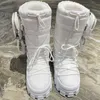 Gruba dna damska zimowa futro w połowie zawodu jedna mała torba krótkie buty narciarskie na północno-wschodnie śnieżne buty 120723a